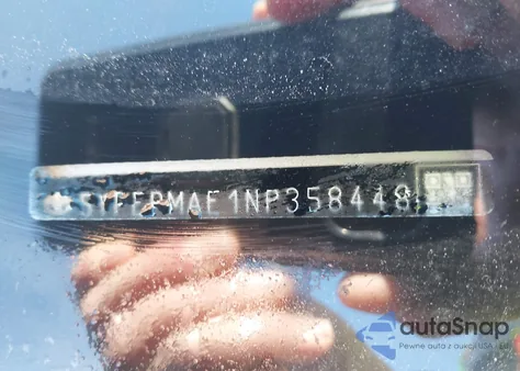 2022 Toyota Corolla Le z USA, uszkodzony, nr VIN 5YFEPMAE1NP358448